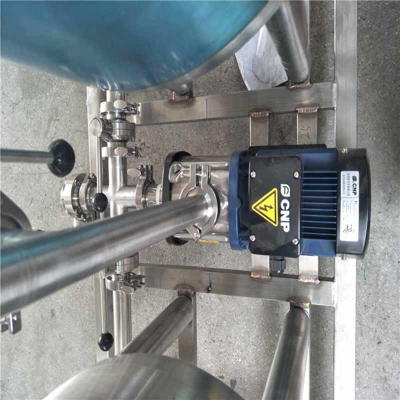 50L stainless steel CIP system contained in the craft beer brewing equipment for sale from Chinese factory Z1